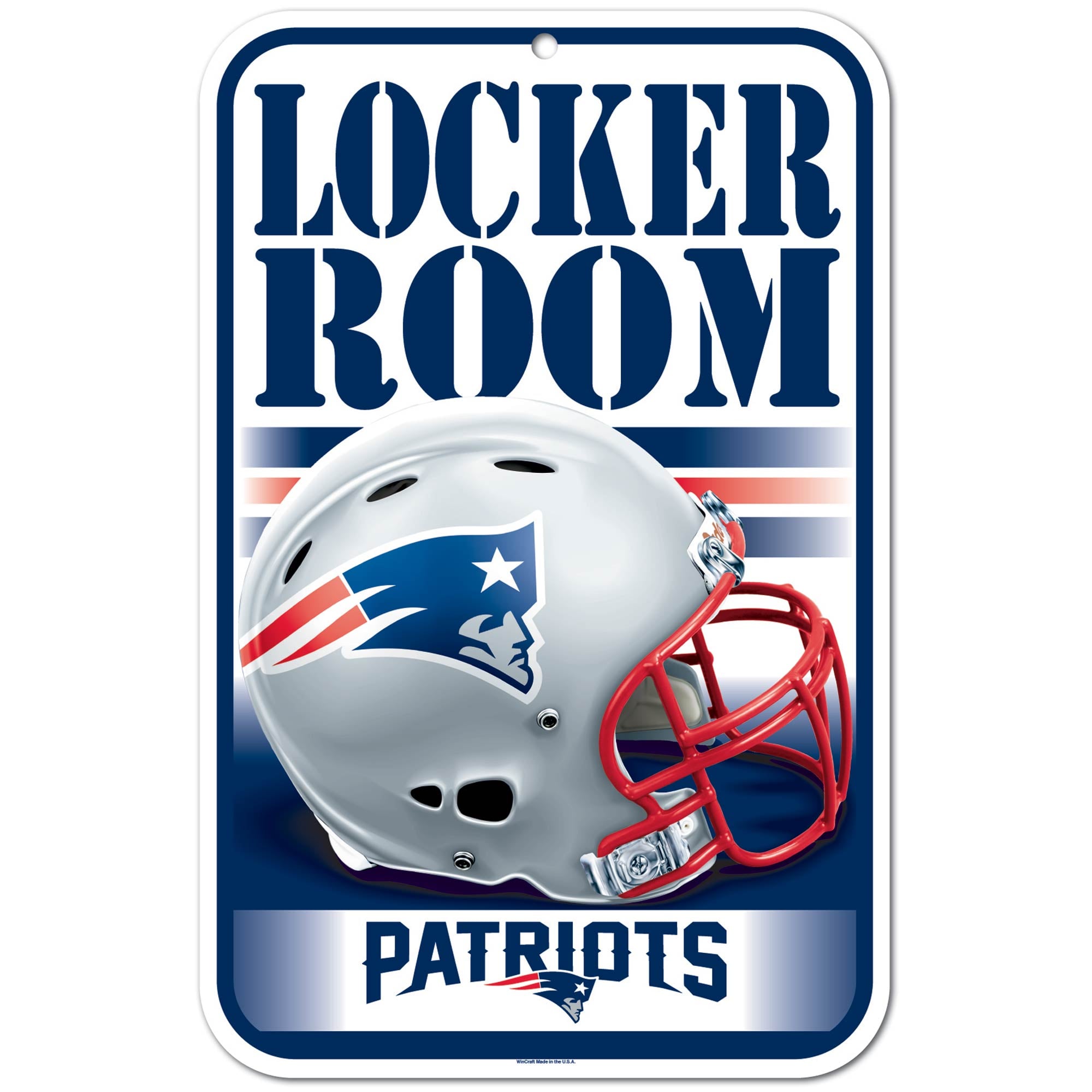 WinCraft New England Patriots 11″ x 17″ Indoor/Outdoor Sign WinCraft New England Patriots 11″ x 17″ Indoor/Outdoor Sign