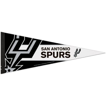 WinCraft San Antonio Spurs 12" x 30" Large Logo Premium Pennant