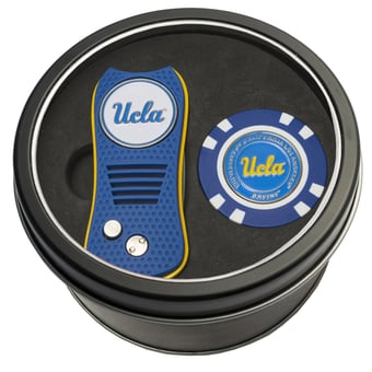 UCLA Bruins Divot Tool & Golf Chip Personalized Tin Gift Set