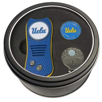 UCLA Bruins Divot Tool Ball Marker & Cap Clip Personalized Tin Gift Set