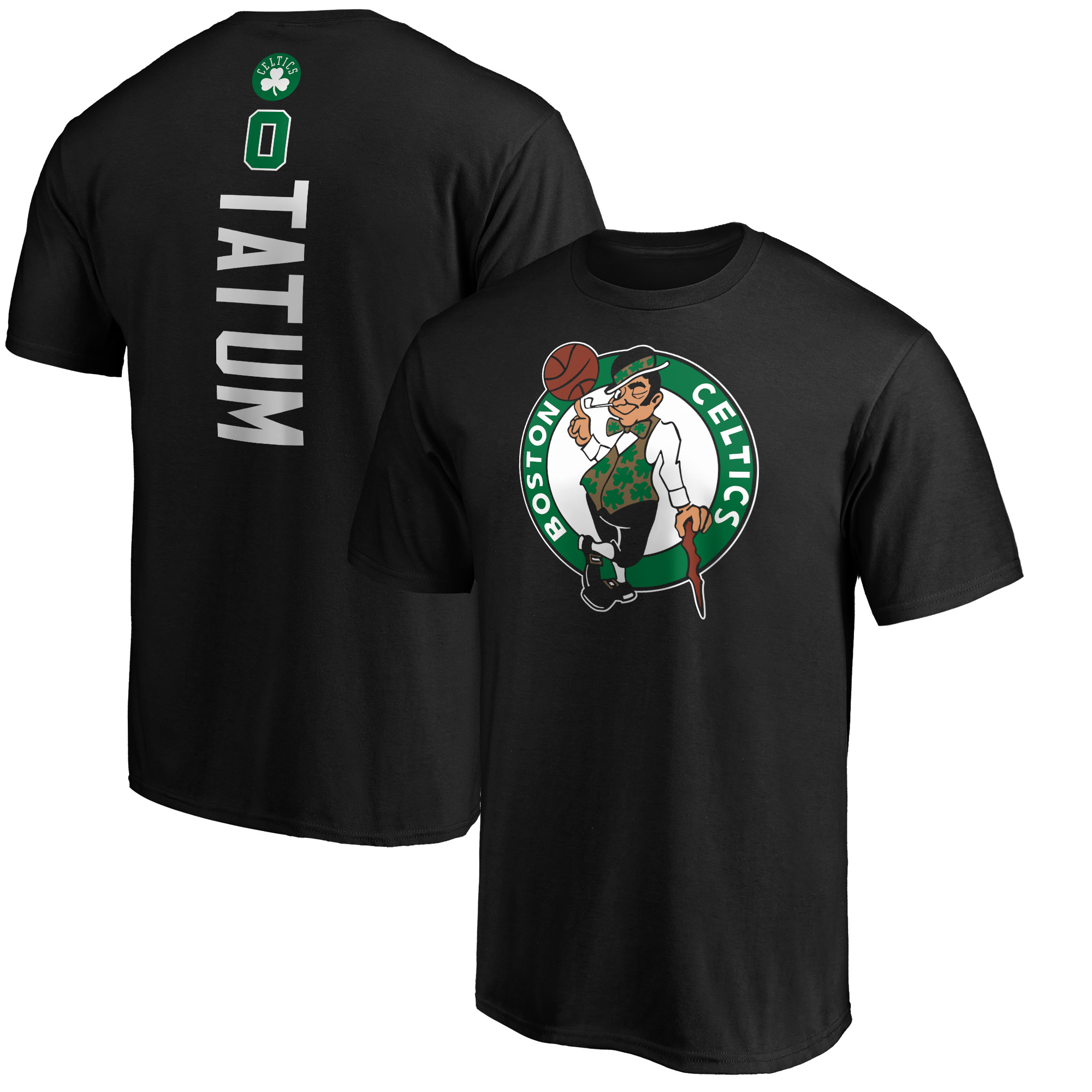 Men’s Jayson Tatum Black Boston Celtics Team Playmaker Name & Number T-Shirt Men’s Jayson Tatum Black Boston Celtics Team Playmaker Name & Number T-Shirt