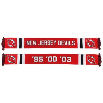 Red New Jersey Devils Home Jersey Scarf