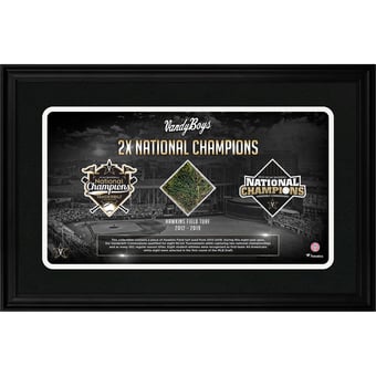 Vanderbilt Commodores Framed 10" x 18" Team Collage with a Piece of Game-Used Artificial Turf