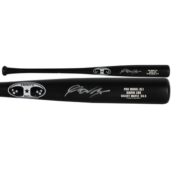 Gavin Lux Tampa Bay Rays Autographed Trinity Game Model Bat