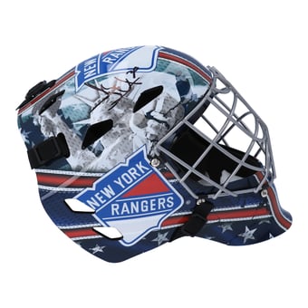 Henrik Lundqvist New York Rangers Autographed Replica Goalie Mask