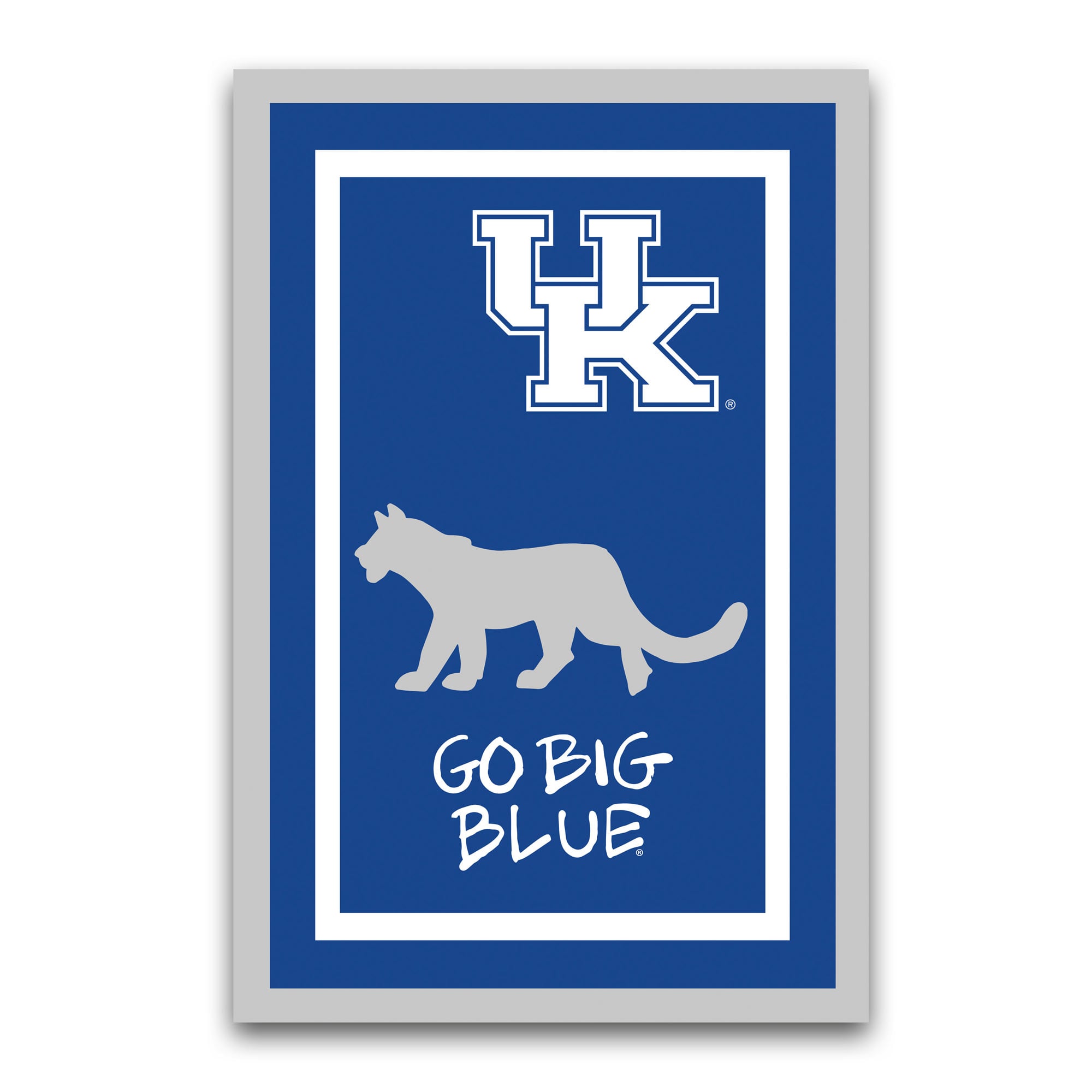Kentucky Wildcats Team Logo Garden Flag