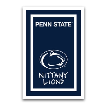 Penn State Nittany Lions Team Logo Garden Flag