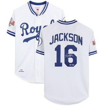 Bo Jackson Kansas City Royals Autographed Mitchell and Ness 1989 All-Star Game Authentic Jersey