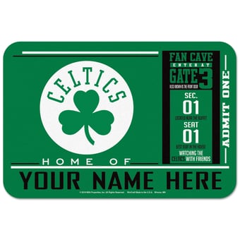 WinCraft Boston Celtics 20'' x 30'' Personalized Floor Mat