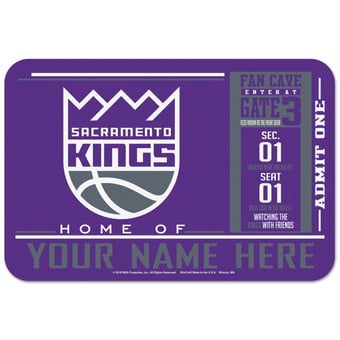 WinCraft Sacramento Kings 20'' x 30'' Personalized Floor Mat