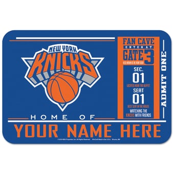 WinCraft New York Knicks 20'' x 30'' Personalized Floor Mat