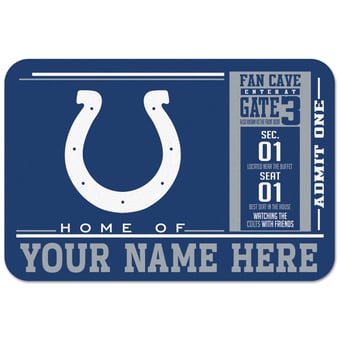 WinCraft Indianapolis Colts 20'' x 30'' Personalized Floor Mat