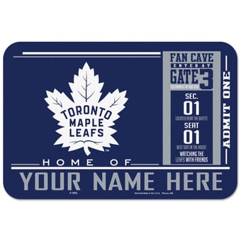 WinCraft Toronto Maple Leafs 20'' x 30'' Personalized Floor Mat