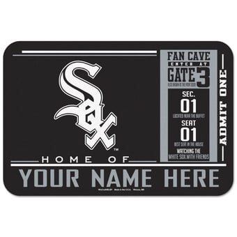 WinCraft Chicago White Sox 20'' x 30'' Personalized Floor Mat