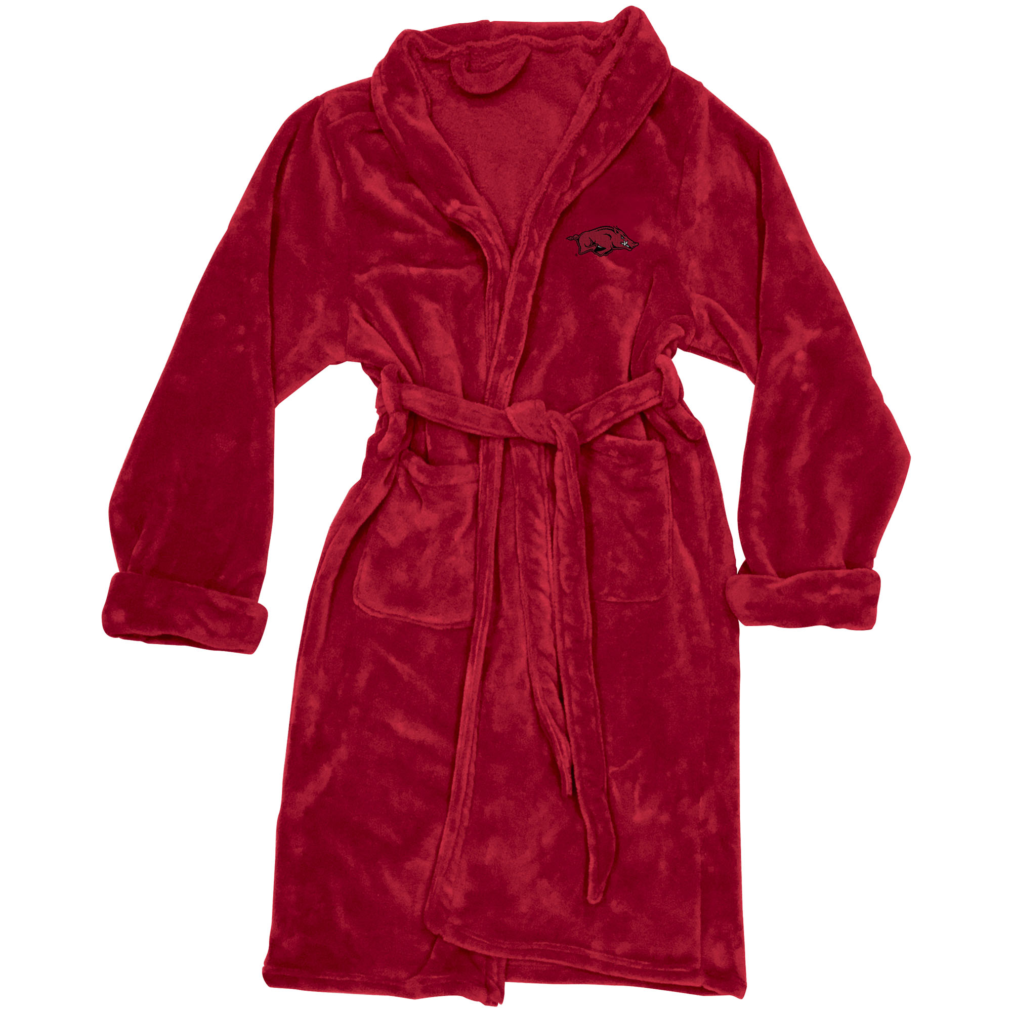 Men’s The Northwest Group Red Arkansas Razorbacks Silk Touch Bath Robe Men’s The Northwest Group Red Arkansas Razorbacks Silk Touch Bath Robe