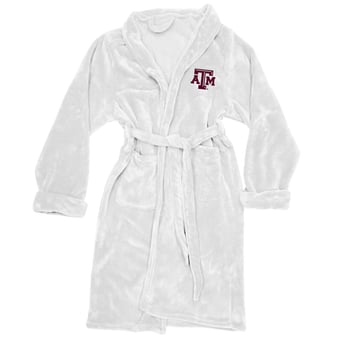 Men's The Northwest Group White Texas A&M Aggies Silk Touch Bath Robe