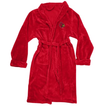 Men's The Northwest Group Red Louisville Cardinals Silk Touch Bath Robe