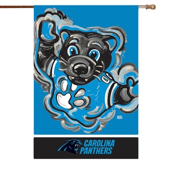 Carolina Panthers Justin Patten House Flag
