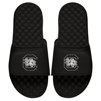 Youth ISlide Black South Carolina Gamecocks Primary Logo Slide Sandals