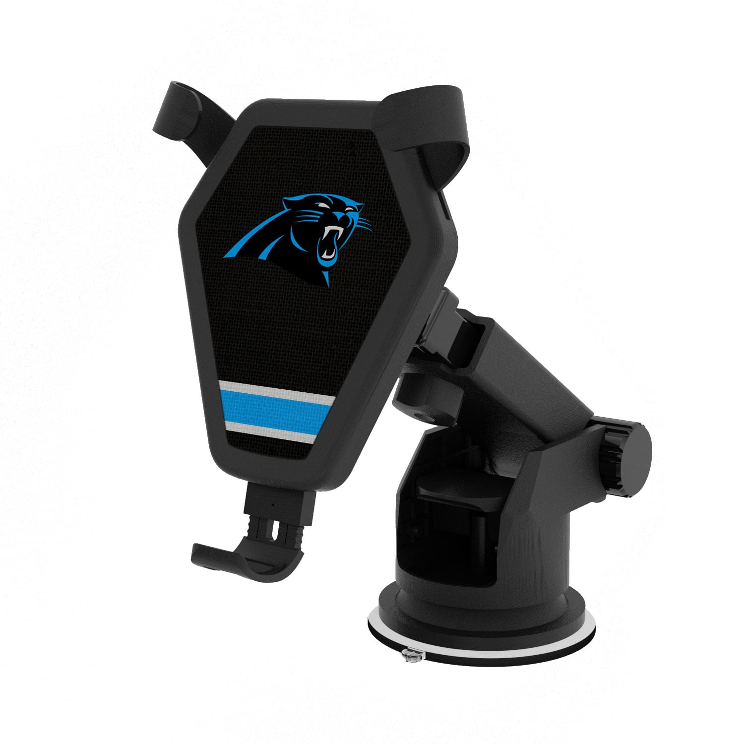 Carolina Panthers Stripe Design Wireless Car Charger Carolina Panthers Stripe Design Wireless Car Charger