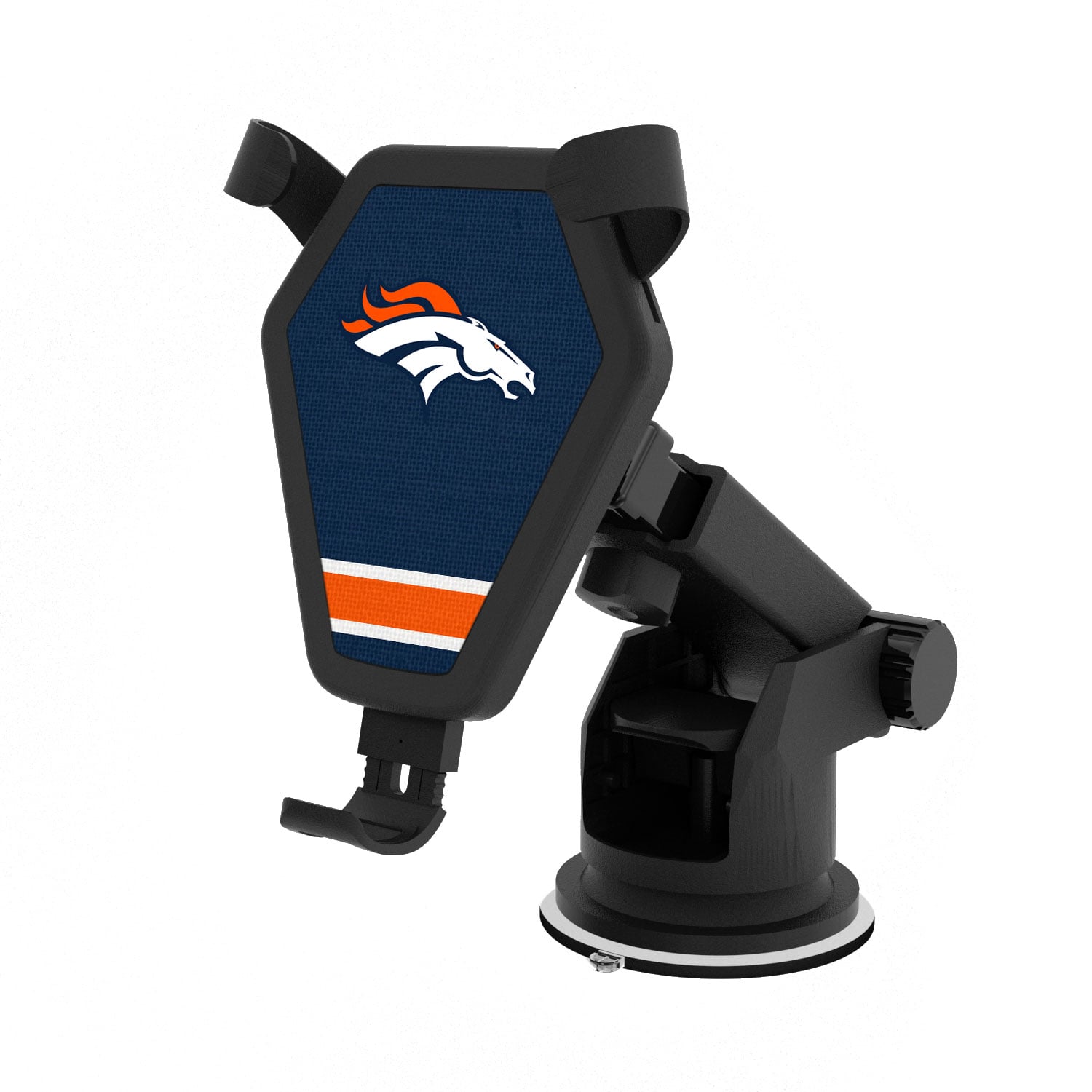 Denver Broncos Stripe Design Wireless Car Charger Denver Broncos Stripe Design Wireless Car Charger