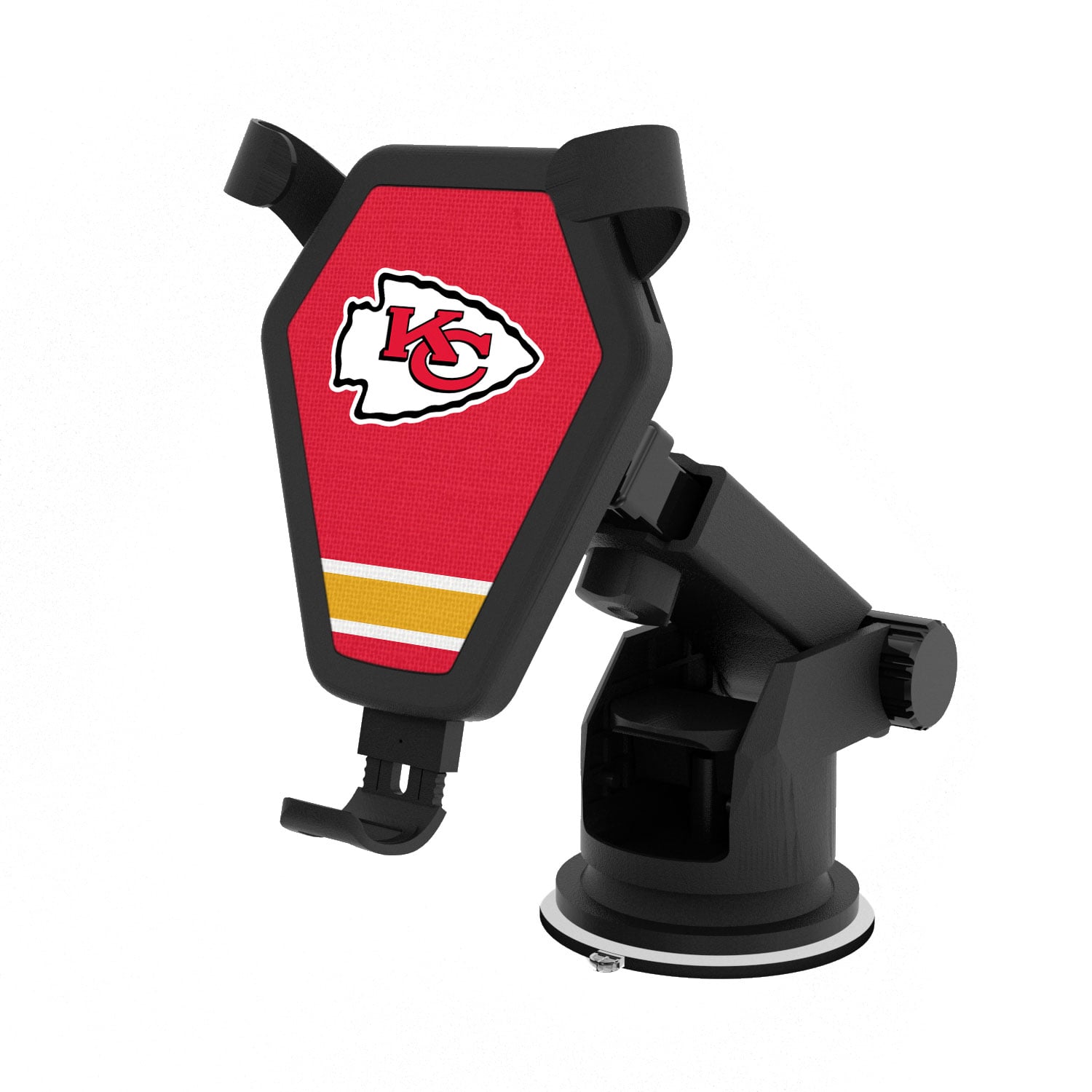 Kansas City Chiefs Stripe Design Wireless Car Charger Kansas City Chiefs Stripe Design Wireless Car Charger