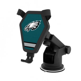 Philadelphia Eagles Stripe Design Wireless Car Charger