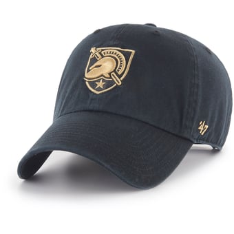 Men's '47 Black Army Black Knights Clean Up Adjustable Hat