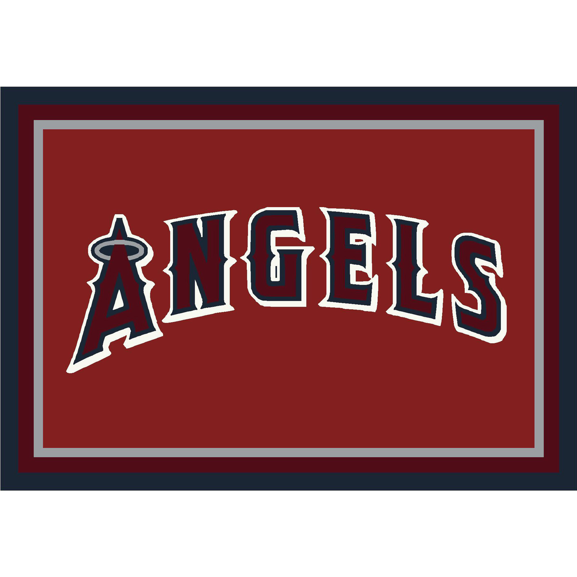 Imperial Los Angeles Angels 5'4'' x 7'8'' Spirit Rug