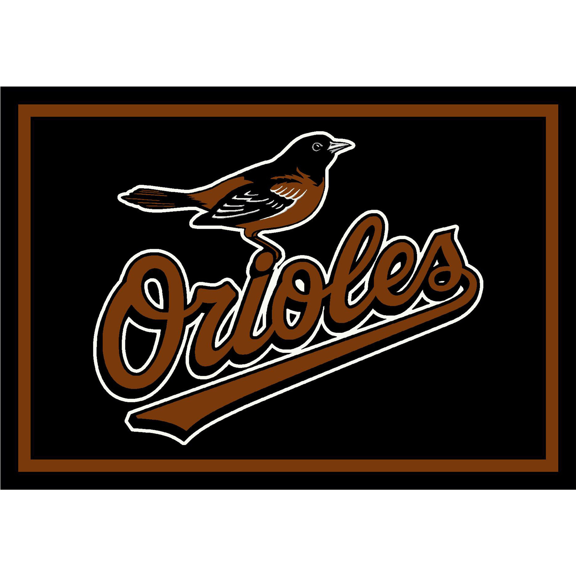Imperial Baltimore Orioles 6' x 8' Spirit Rug