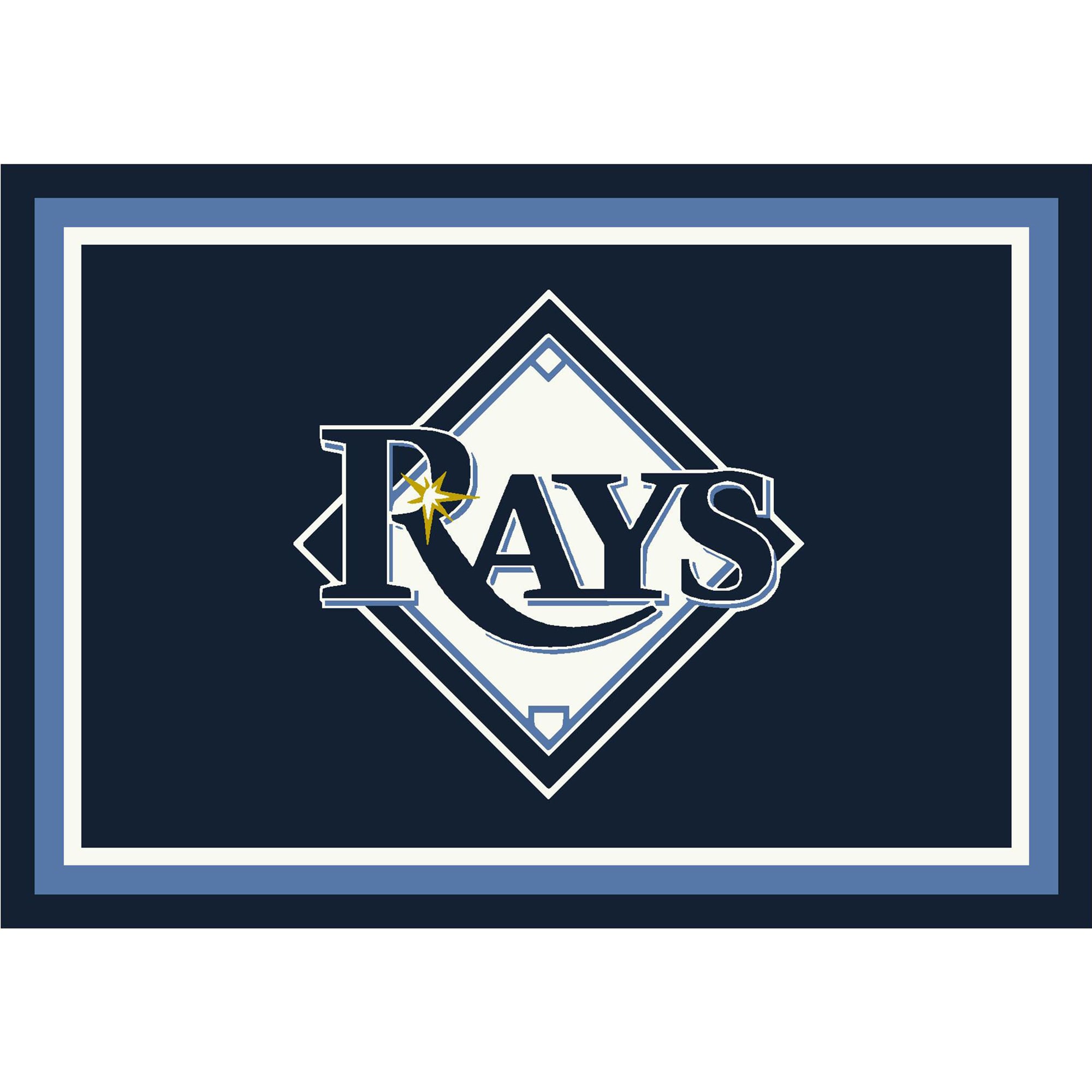 Imperial Tampa Bay Rays 6' x 8' Spirit Rug