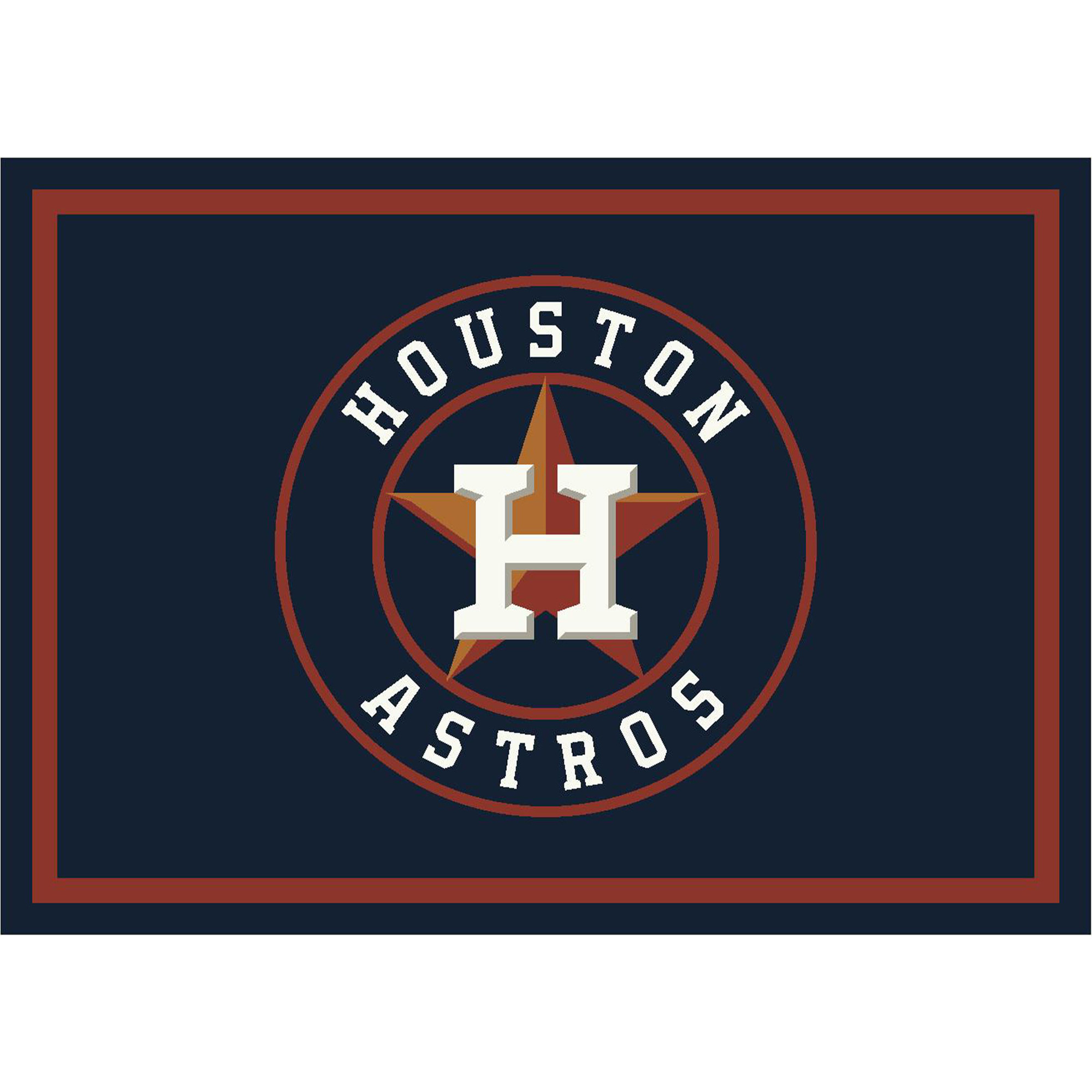 Imperial Houston Astros 5'4'' x 7'8'' Spirit Rug