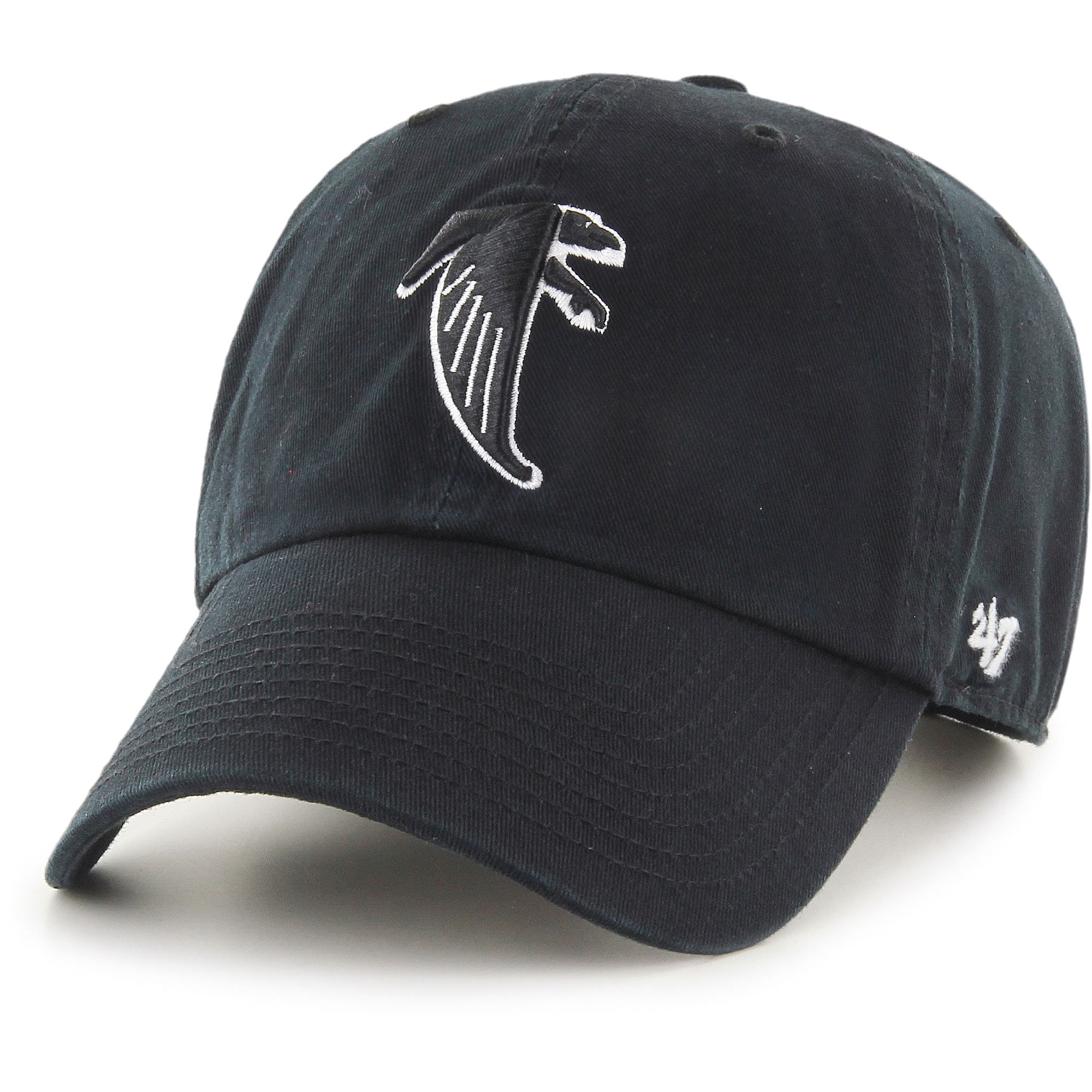 Men’s ’47 Black Atlanta Falcons Clean Up Adjustable Hat Men’s ’47 Black Atlanta Falcons Clean Up Adjustable Hat
