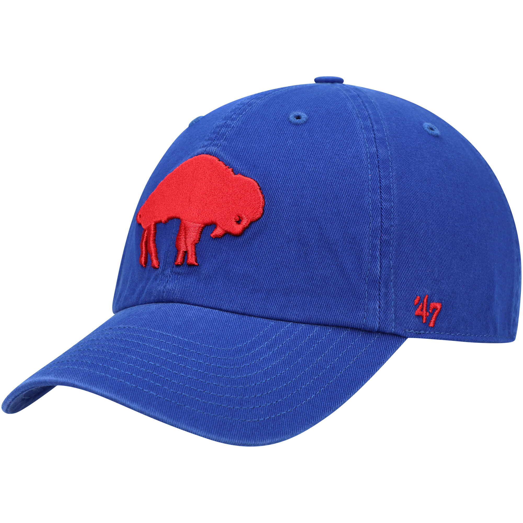 Men's '47 Royal Buffalo Bills Clean Up Adjustable Hat