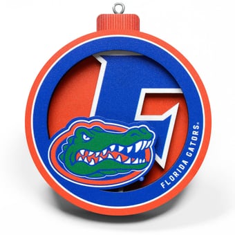 Fanpoint Florida Gators 3D Logo Series Ornament