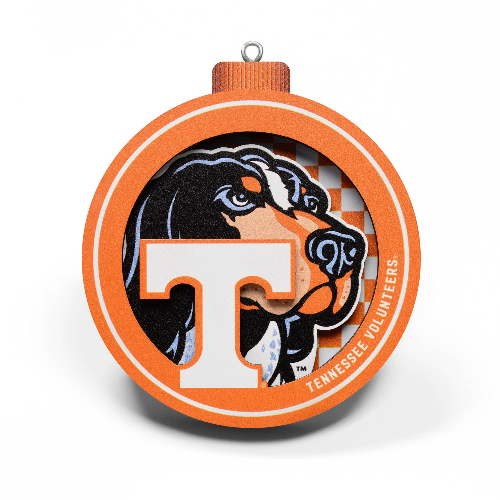 Fanpoint Tennessee Volunteers 3D Logo Series Ornament