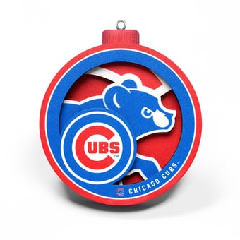 Fanpoint Chicago Cubs 3D Logo Series Ornament