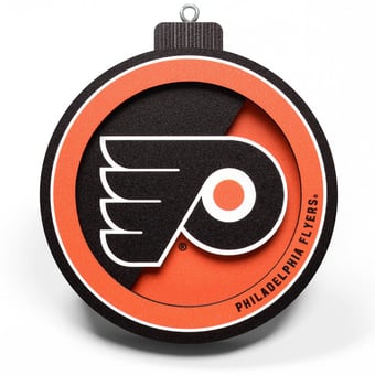 Fanpoint Philadelphia Flyers 3D Logo Series Ornament
