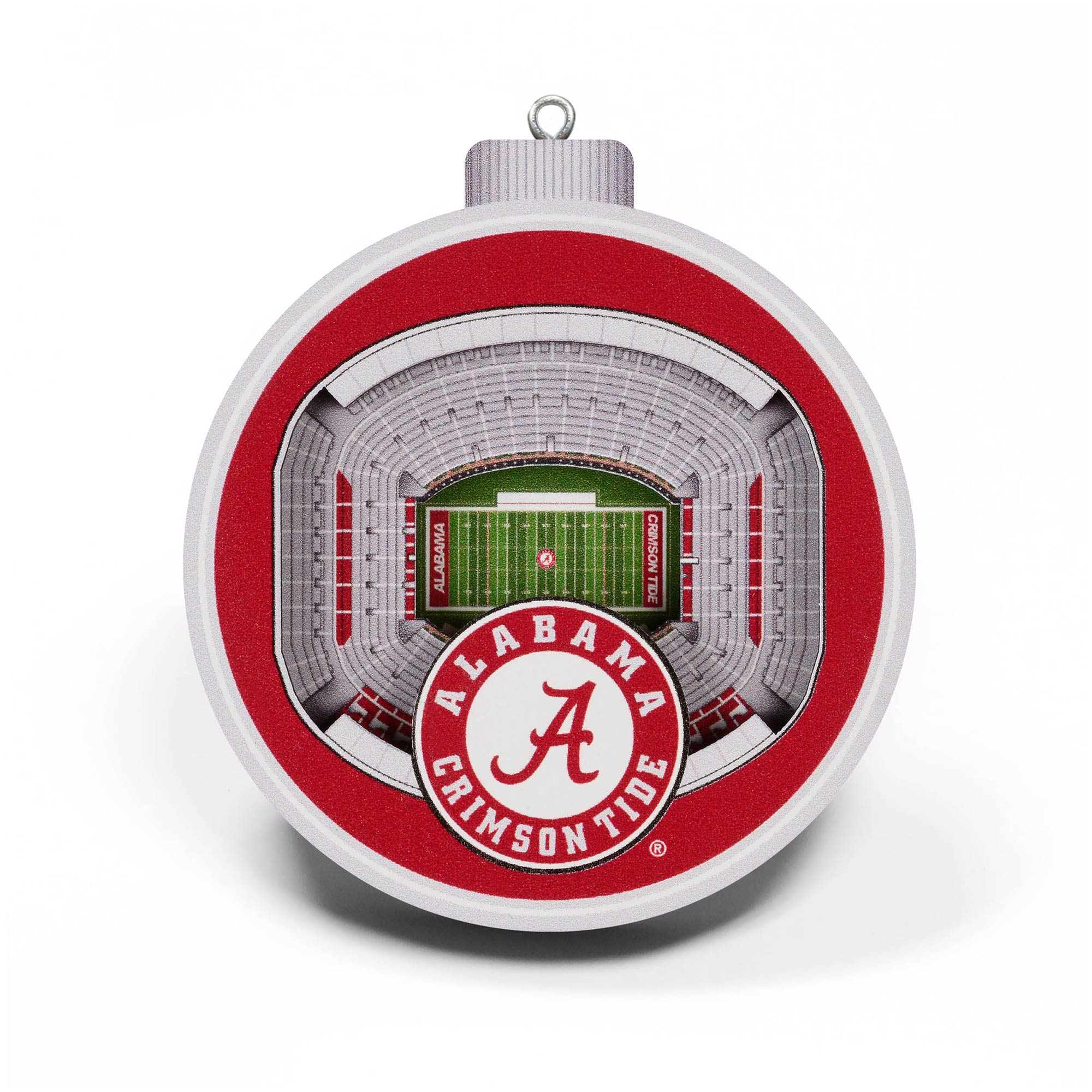 Fanpoint Alabama Crimson Tide 3D Stadium Ornament