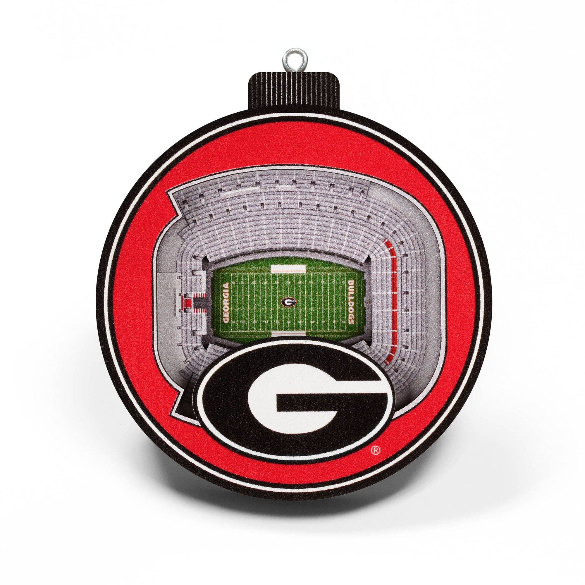 IDNA Georgia Bulldogs 3D Stadium Ornament