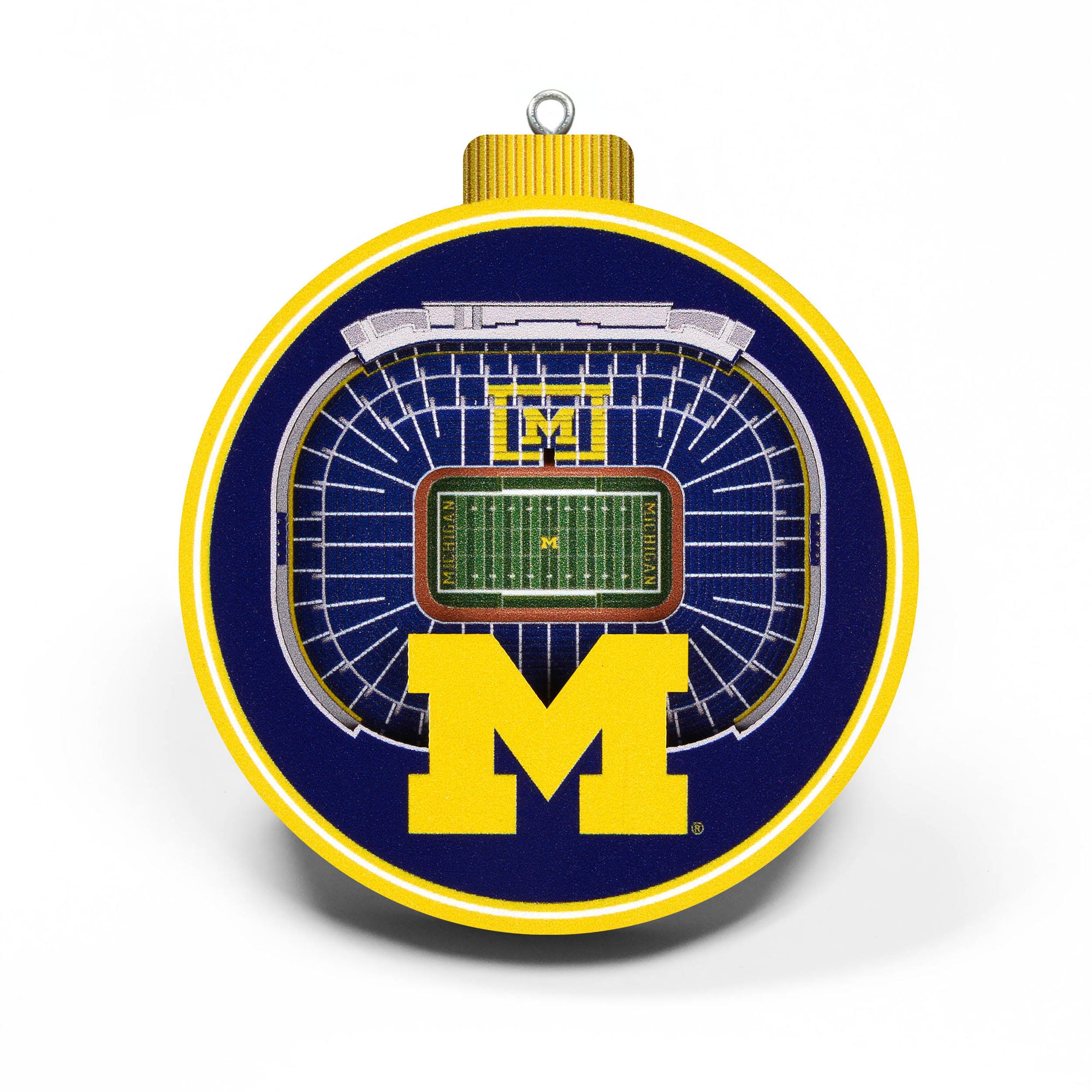 IDNA Michigan Wolverines 3D Stadium Ornament