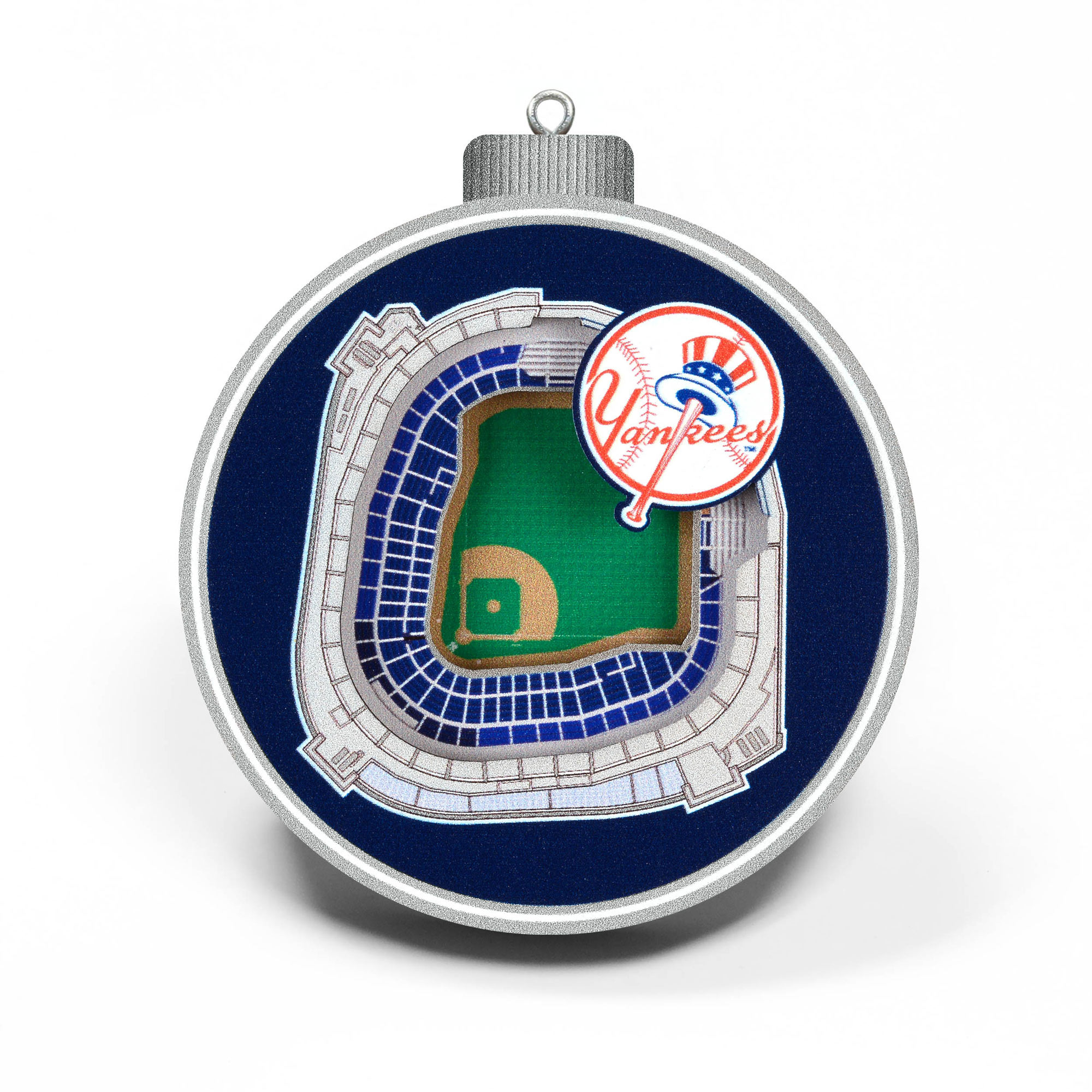 Fanpoint New York Yankees 3D Stadium Ornament Fanpoint New York Yankees 3D Stadium Ornament