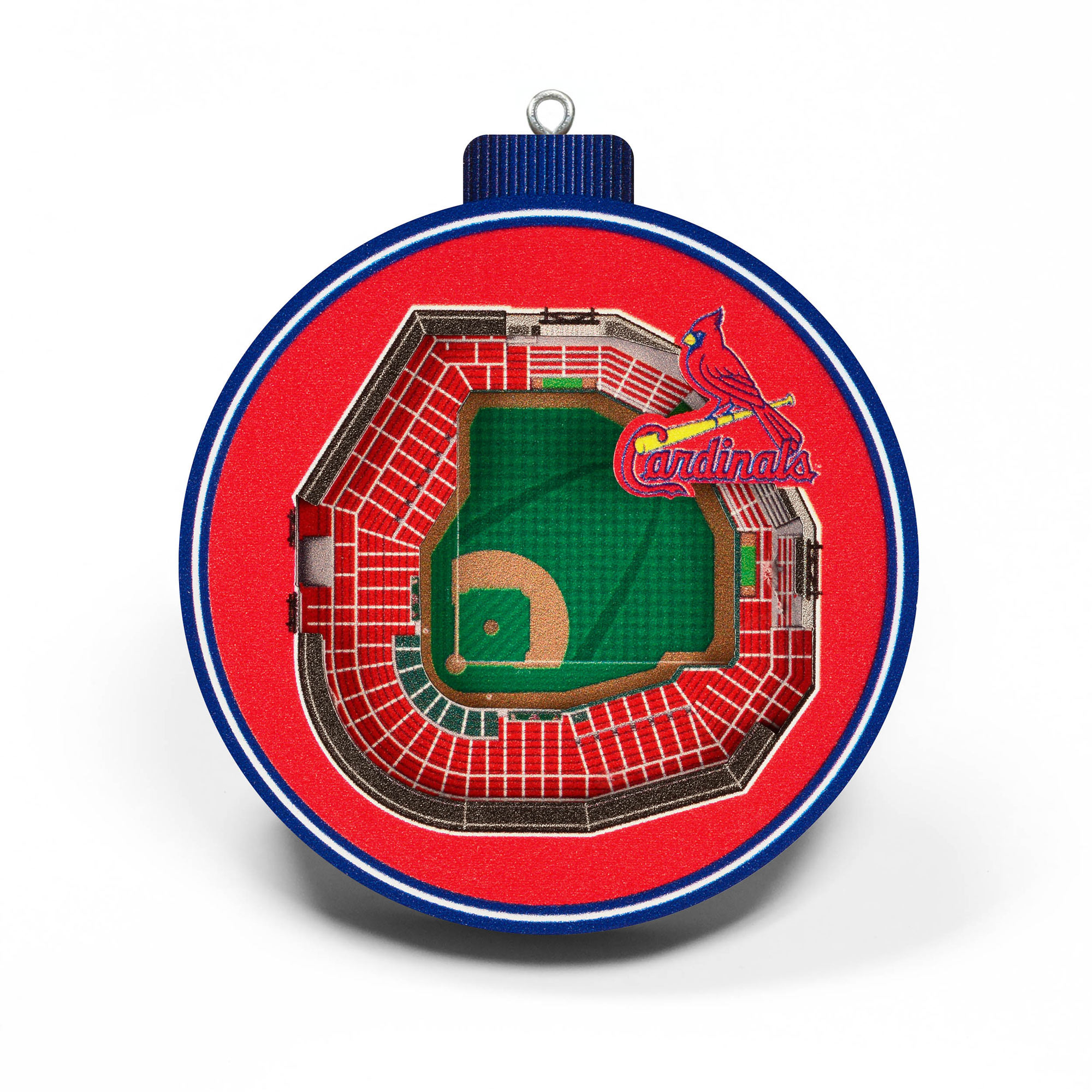 Fanpoint St. Louis Cardinals 3D Stadium Ornament Fanpoint St. Louis Cardinals 3D Stadium Ornament