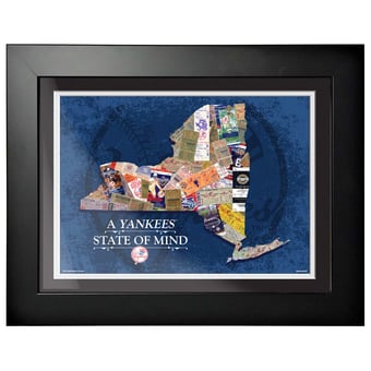 New York Yankees 12'' x 16'' State of Mind Wall Art