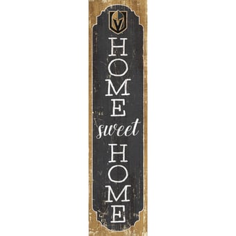 Vegas Golden Knights 24" Home Sweet Home Leaner Sign