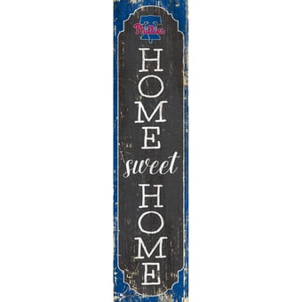 Philadelphia Phillies 24" Home Sweet Home Leaner Sign