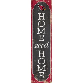 Arizona Cardinals 24" Home Sweet Home Leaner Sign