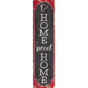 Atlanta Falcons 24" Home Sweet Home Leaner Sign