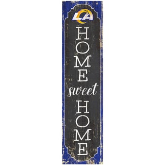 Los Angeles Rams 24" Home Sweet Home Leaner Sign