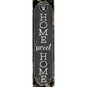 Las Vegas Raiders 24" Home Sweet Home Leaner Sign
